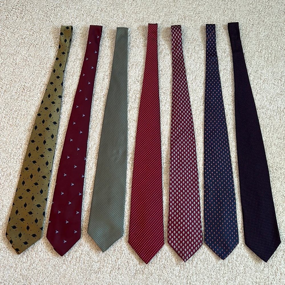 Men’s silk tie collection